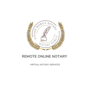 Remote online notary public near me
