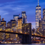 Manhattan Notary Public near me mobile New York County, night skyline