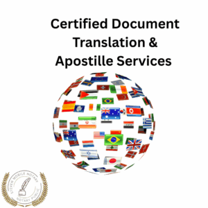 Certified document translation
