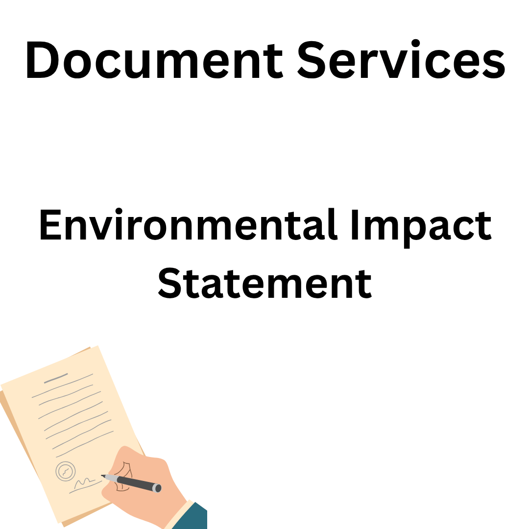 Environmental Impact Statement | Document Service | Notary
