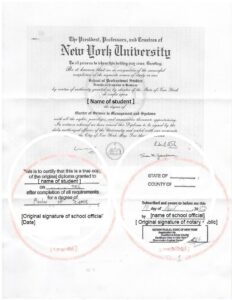 Diiploma apostille New York near me