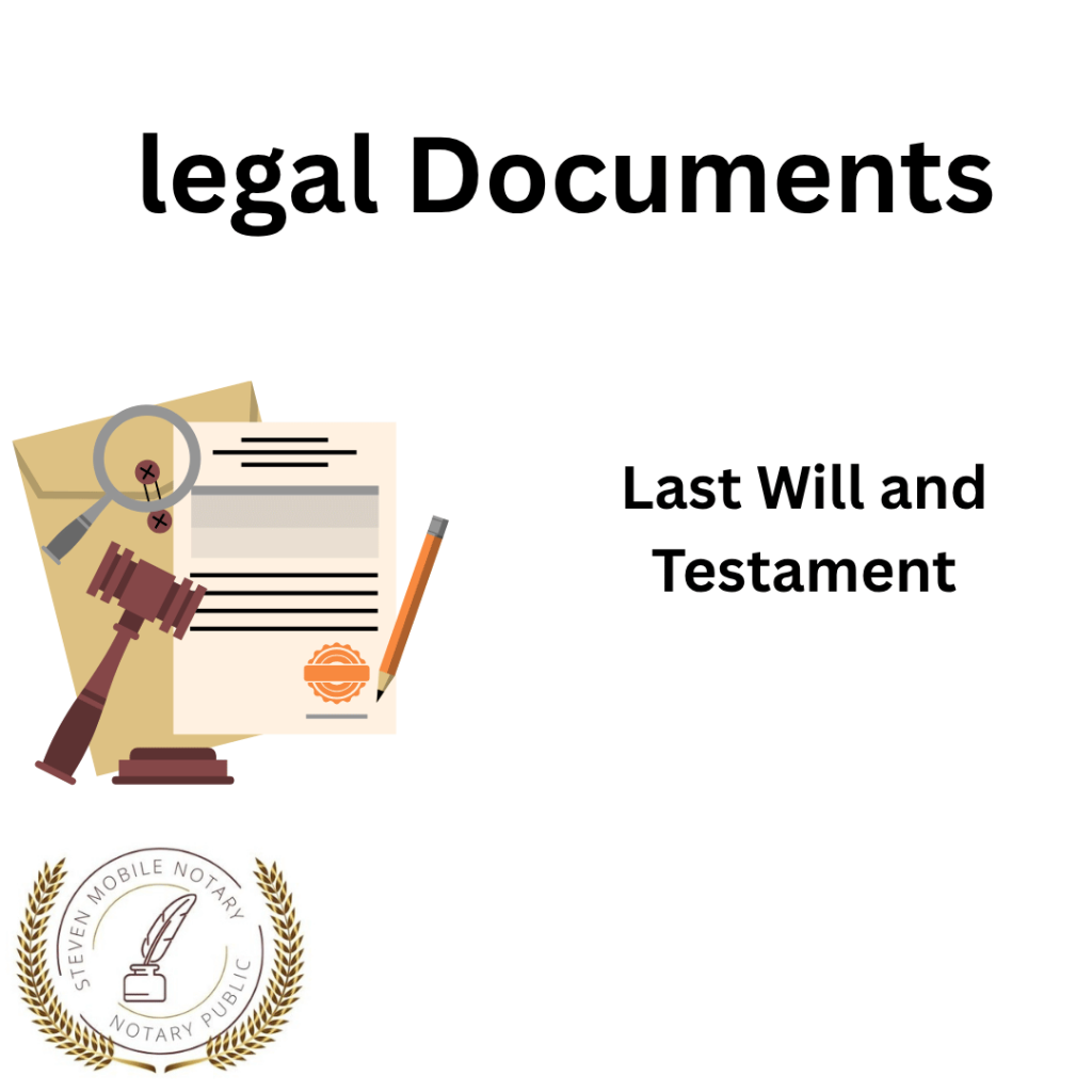 Last Will and Testament legal document form for notarization and download legal documents New York Notarize