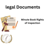 Minute Book Rights of Inspection legal document form for notarization and download legal documents New York Notarize