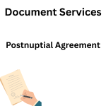 Postnuptial Agreement legal document form for notarization and download legal documents New York Notarize