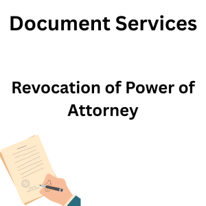 Revocation of Power of Attorney legal document form for notarization and download  legal documents New York Notarize