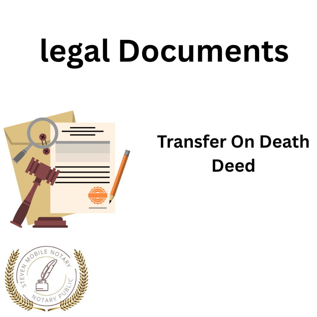 Transfer On Death Deed legal document form for notarization and download legal documents New York Notarize