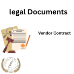 Vendor Contract legal document form for notarization and download legal documents New York Notarize