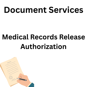 Medical Records Release legal document form for notarization and download  legal documents New Jersey Notarize