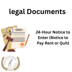 Notice to Pay Rent or Quit legal document form for notarization and download  legal documents New Jersey Notarize