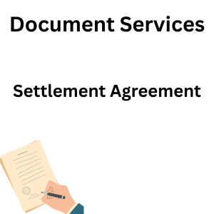 Settlement Agreement legal document form for notarization and download  legal documents New Jersey Notarize