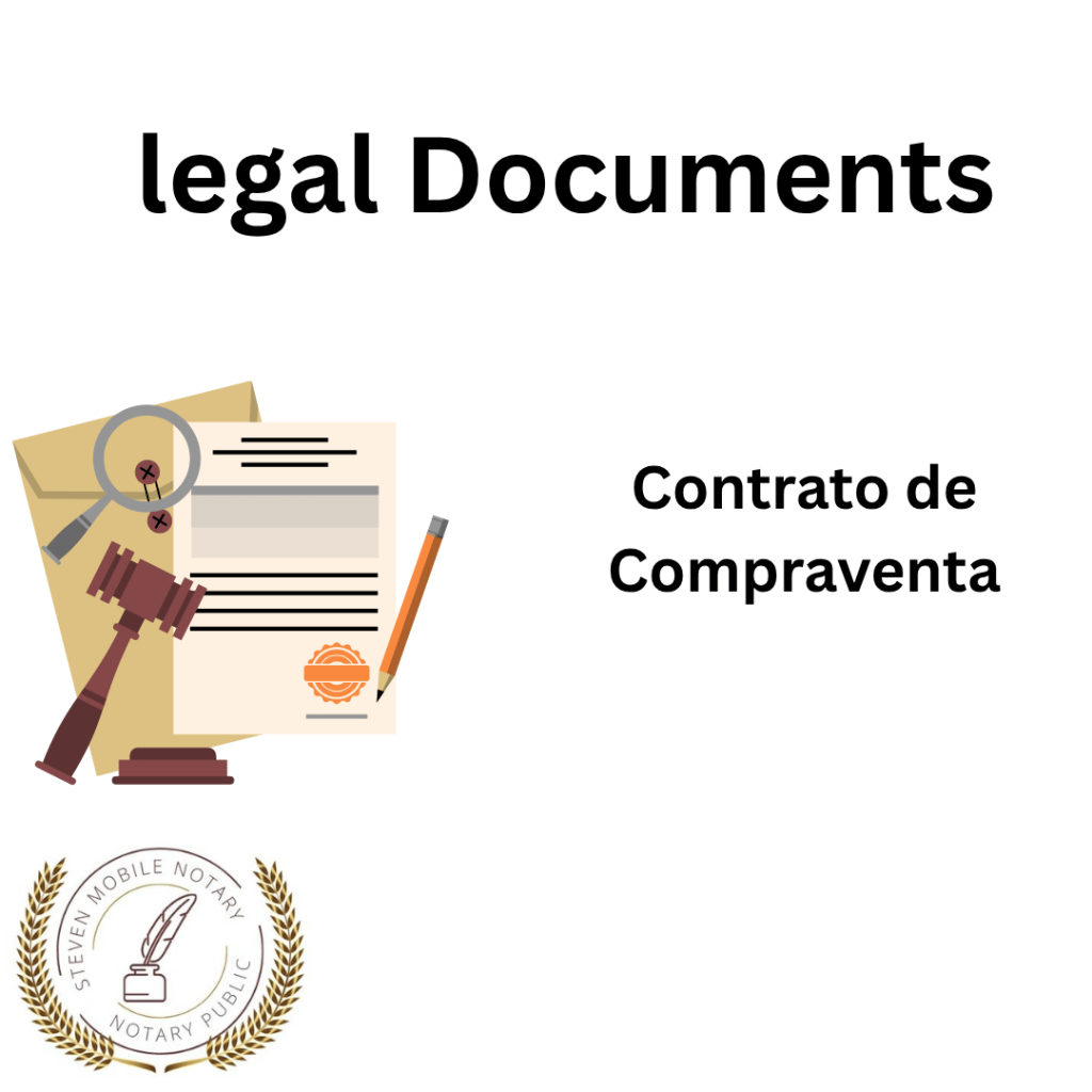 Contrato de Compraventa legal document form for notarization and download legal documents New York Notarize