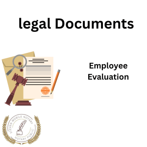 Employee Evaluation legal document form for notarization and download  legal documents New York Notarize