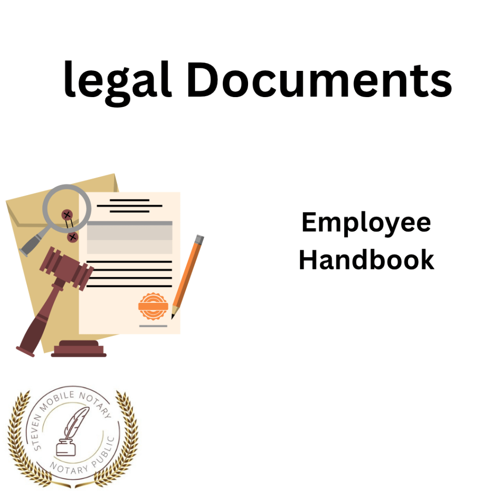 Employee Handbook legal document form for notarization and download legal documents New York Notarize