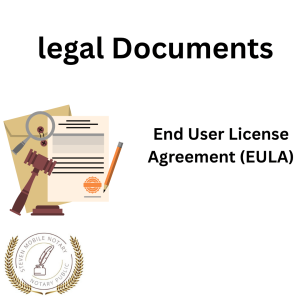 End User License Agreement legal document form for notarization and download  legal documents New York Notarize