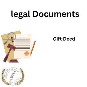 Gift Deed legal document form for notarization and download  legal documents New York Notarize