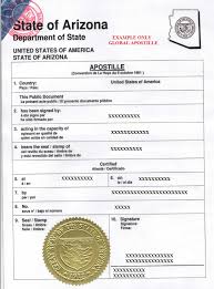 Arizona Apostille
