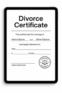 Divorce Certiificate apostille near me