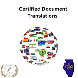 Certified Document near Translation 