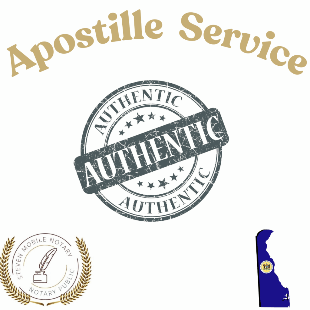 Delaware Apostille Services Near Milton DE 19968 