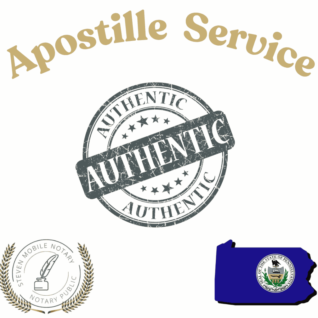Pennsylvania apostille services near {Pennsylvania(PrimaryCity)}, {Pennsylvania(State)} {Pennsylvania(zip)}