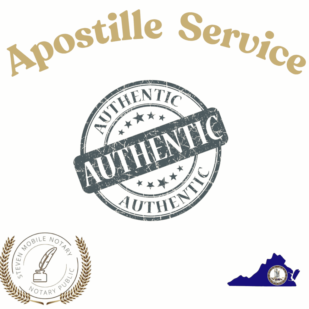 Apostille service Virginia