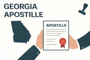 Georgia Apostille document