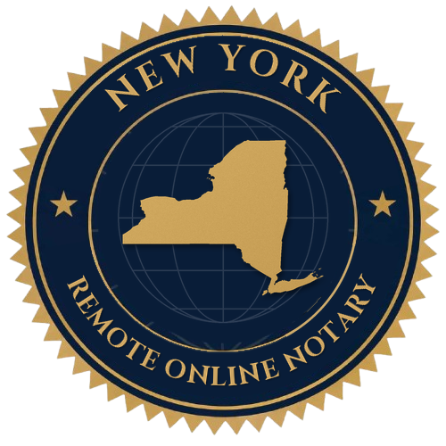 New York Remote Online Notary Seal